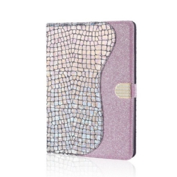 Kotelot iPad 10.2" (2020) (2019) / Air 10.5" / Pro 10.5" Croco Sequins