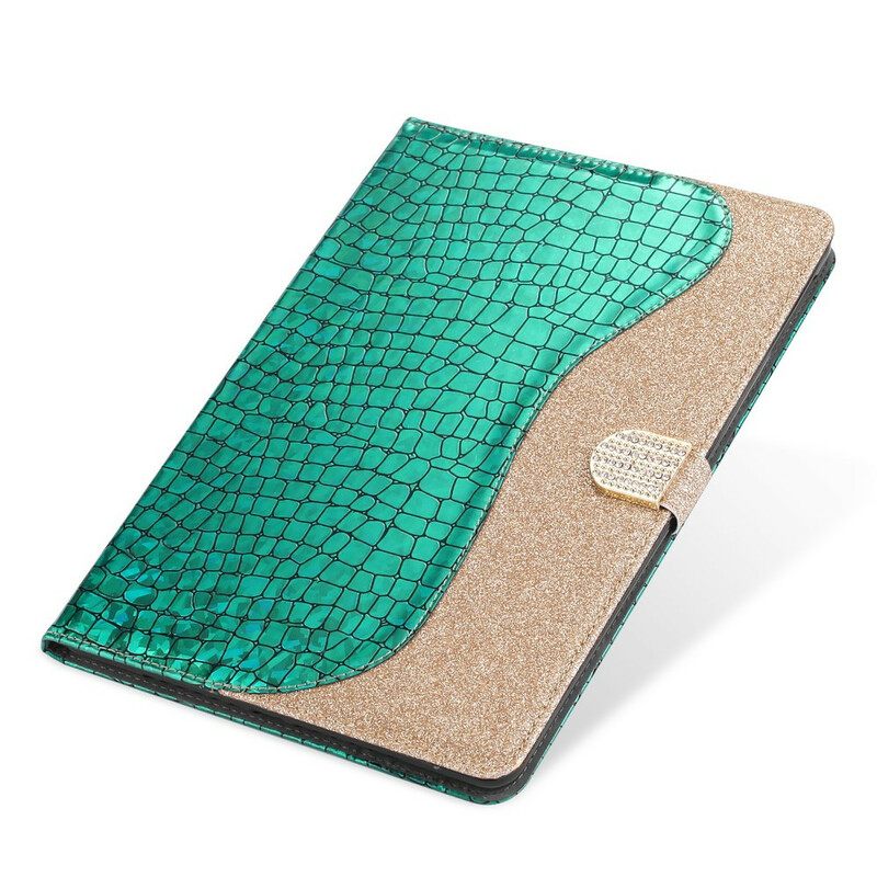 Kotelot iPad 10.2" (2020) (2019) / Air 10.5" / Pro 10.5" Croco Sequins