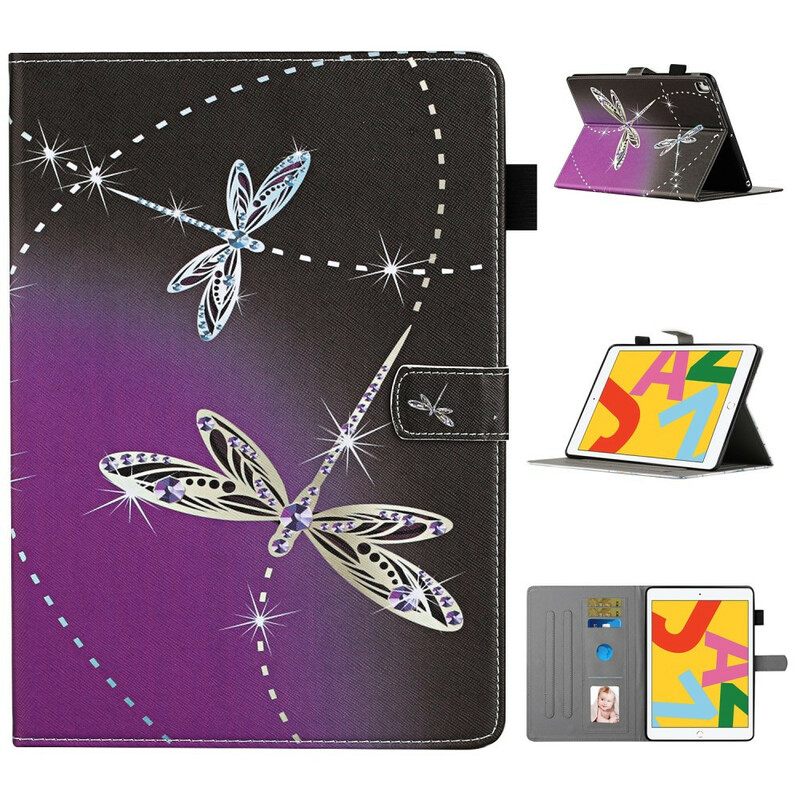 Kotelot iPad 10.2" (2020) (2019) / Air 10.5" / Pro 10.5" Dragonflies