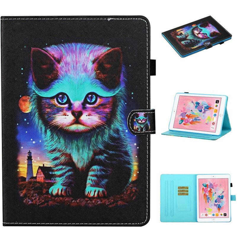 Kotelot iPad 10.2" (2020) (2019) / Air 10.5" / Pro 10.5" Electric Cat