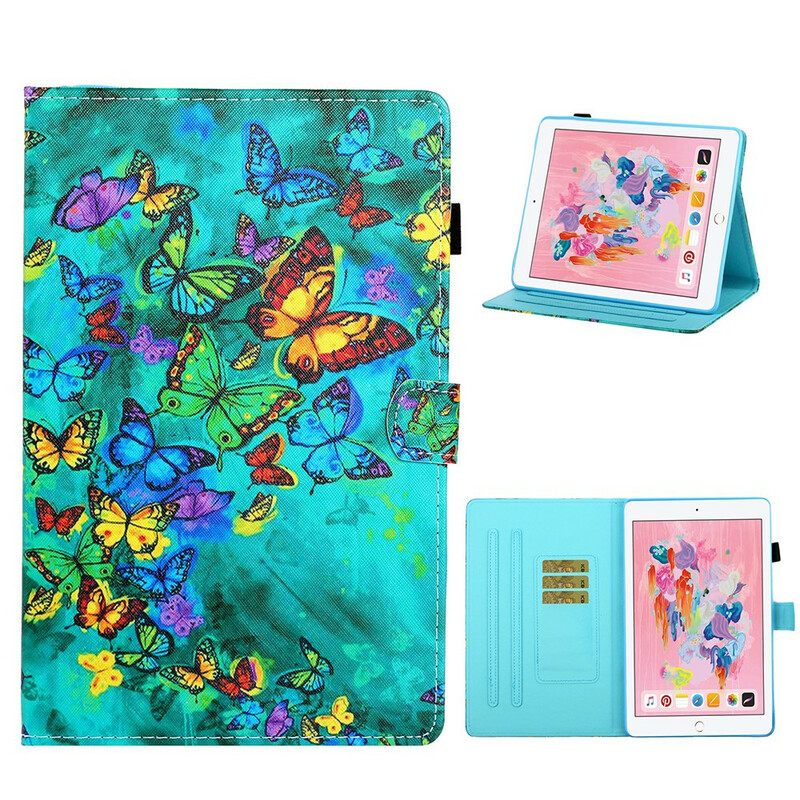 Kotelot iPad 10.2" (2020) (2019) / Air 10.5" / Pro 10.5" Flight Of Butterflies