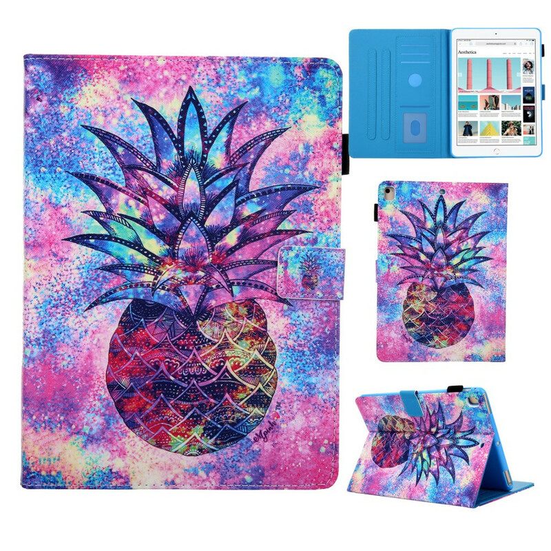 Kotelot iPad 10.2" (2020) (2019) / Air 10.5" / Pro 10.5" Funky Pineapple