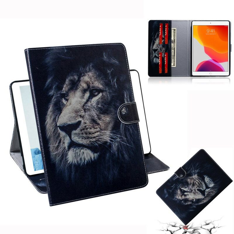 Kotelot iPad 10.2" (2020) (2019) / Air 10.5" / Pro 10.5" Lion Head