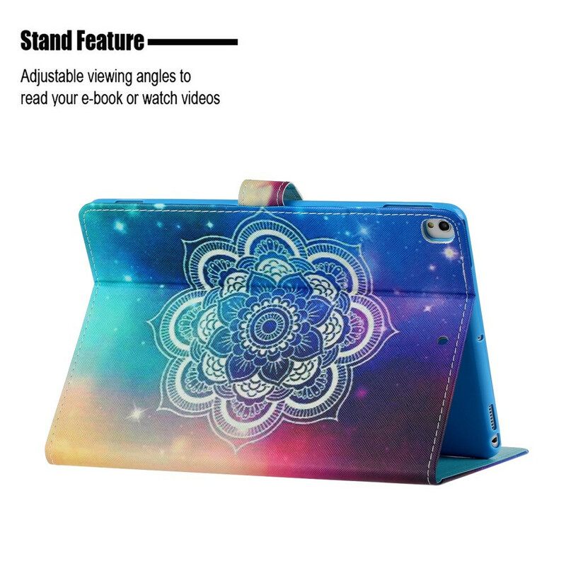 Kotelot iPad 10.2" (2020) (2019) / Air 10.5" / Pro 10.5" Mandala Art Sarja