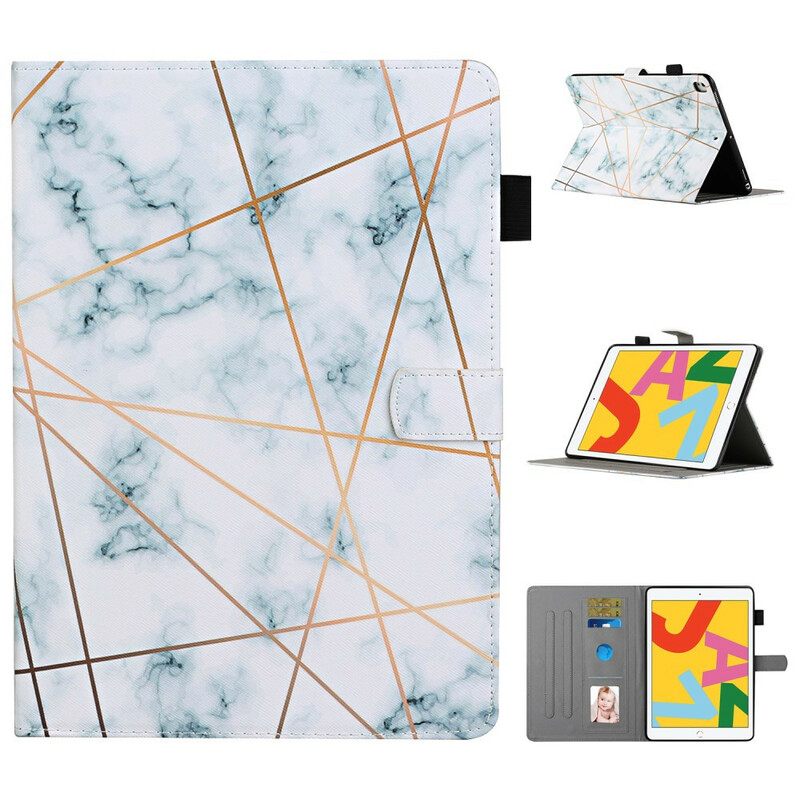 Kotelot iPad 10.2" (2020) (2019) / Air 10.5" / Pro 10.5" Marble