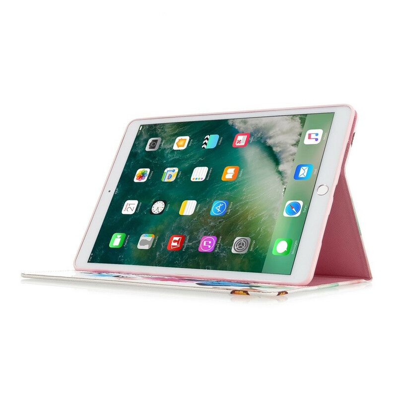 Kuoret iPad 10.2" (2020) (2019) / Air 10.5" / Pro 10.5" Kukkamaalaus