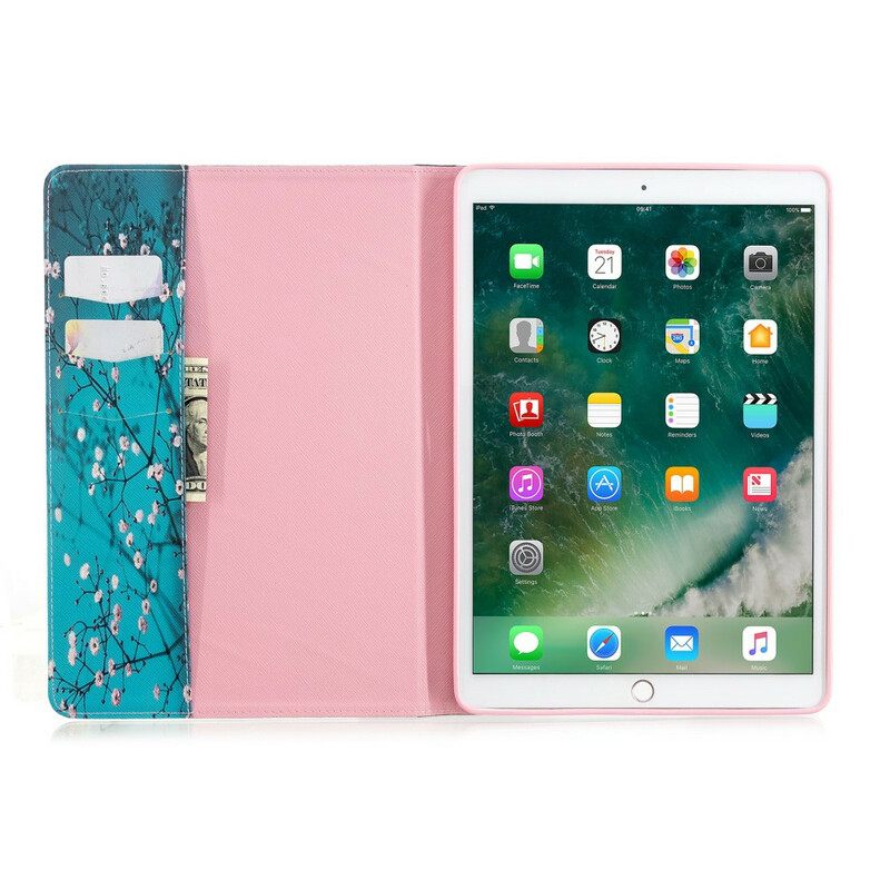 Kuoret iPad 10.2" (2020) (2019) / Air 10.5" / Pro 10.5" Kukkiva Puu