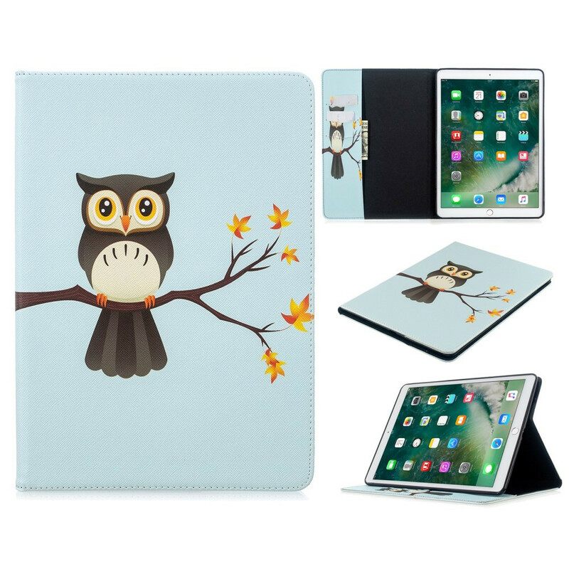 Kuoret iPad 10.2" (2020) (2019) / Air 10.5" / Pro 10.5" Owl Branch