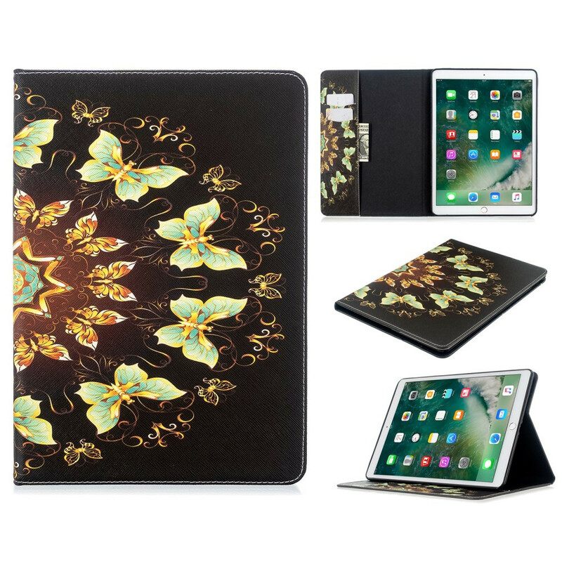 Kuoret iPad 10.2" (2020) (2019) / Air 10.5" / Pro 10.5" Upeita Perhosia