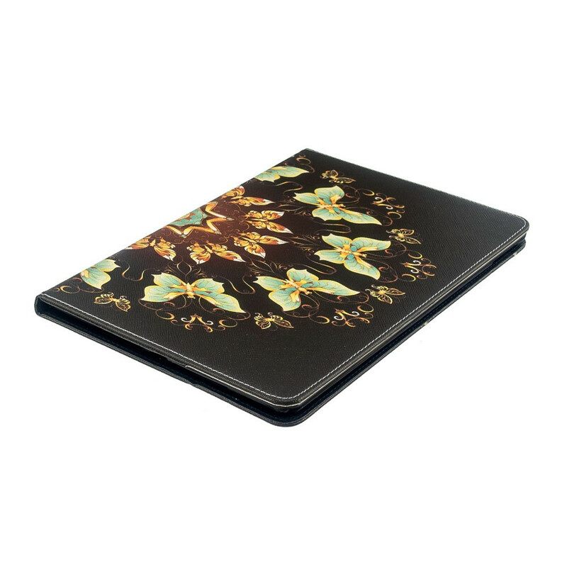 Kuoret iPad 10.2" (2020) (2019) / Air 10.5" / Pro 10.5" Upeita Perhosia