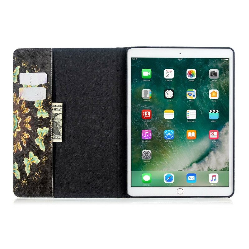 Kuoret iPad 10.2" (2020) (2019) / Air 10.5" / Pro 10.5" Upeita Perhosia