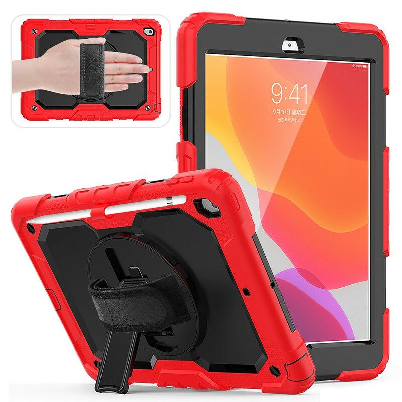 Kuori iPad 10.2" (2020) (2019) / Air 10.5" / Pro 10.5" Hihnalla Ja Olkahihnalla