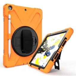 Kuori iPad 10.2" (2020) (2019) / Air 10.5" / Pro 10.5" Kids Hands-free-pidike Ja Hihna