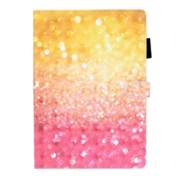 Nahkakotelo iPad 10.2" (2020) (2019) / Air 10.5" / Pro 10.5" Glitter Gradient