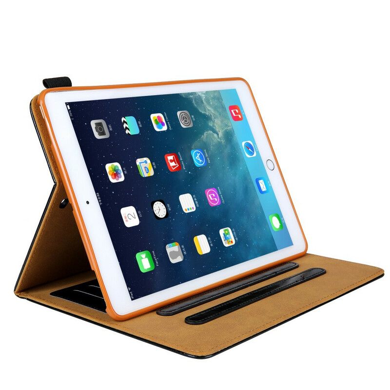 Nahkakotelo iPad 10.2" (2020) (2019) / Air 10.5" / Pro 10.5" Hopea Lukko