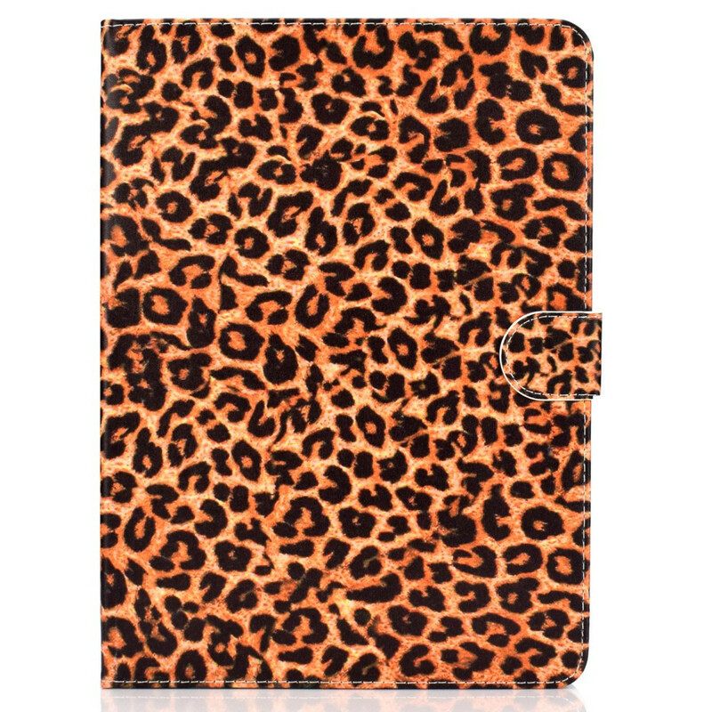 Nahkakotelo iPad 10.2" (2020) (2019) / Air 10.5" / Pro 10.5" Leopard