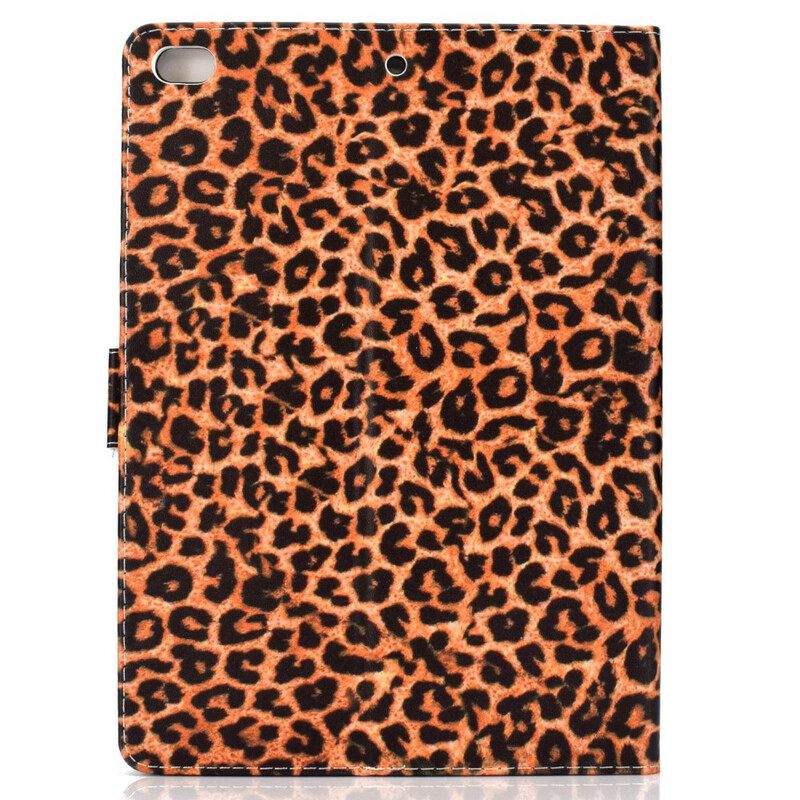 Nahkakotelo iPad 10.2" (2020) (2019) / Air 10.5" / Pro 10.5" Leopard