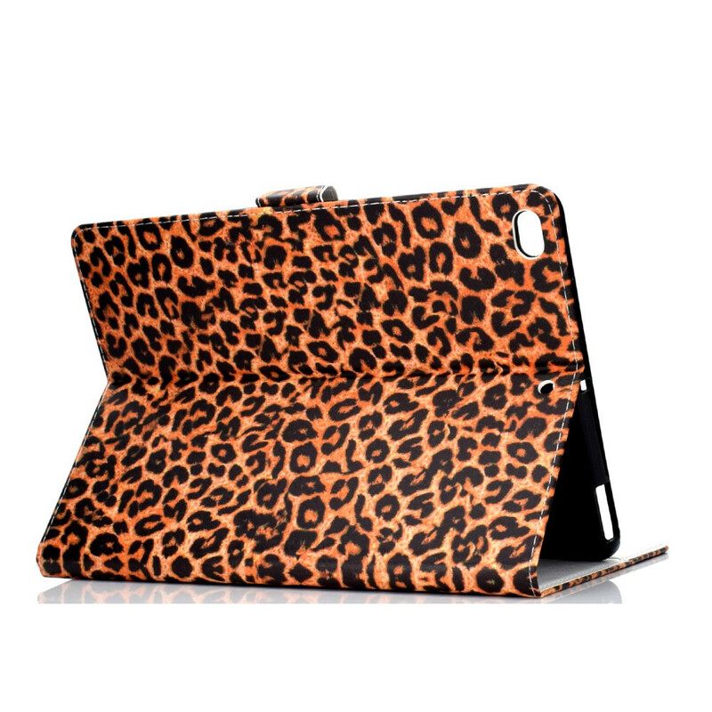 Nahkakotelo iPad 10.2" (2020) (2019) / Air 10.5" / Pro 10.5" Leopard