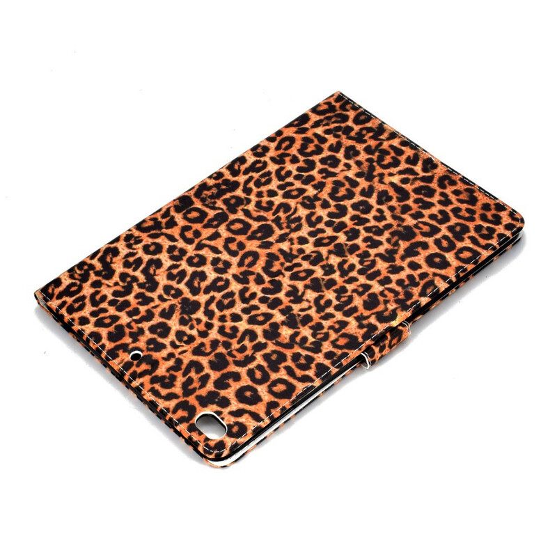 Nahkakotelo iPad 10.2" (2020) (2019) / Air 10.5" / Pro 10.5" Leopard