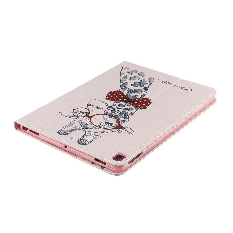 Nahkakuori iPad 10.2" (2020) (2019) / Air 10.5" / Pro 10.5" Brainy Giraffe