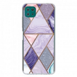 Case Samsung Galaxy A22 5G Decline Geometric Marble