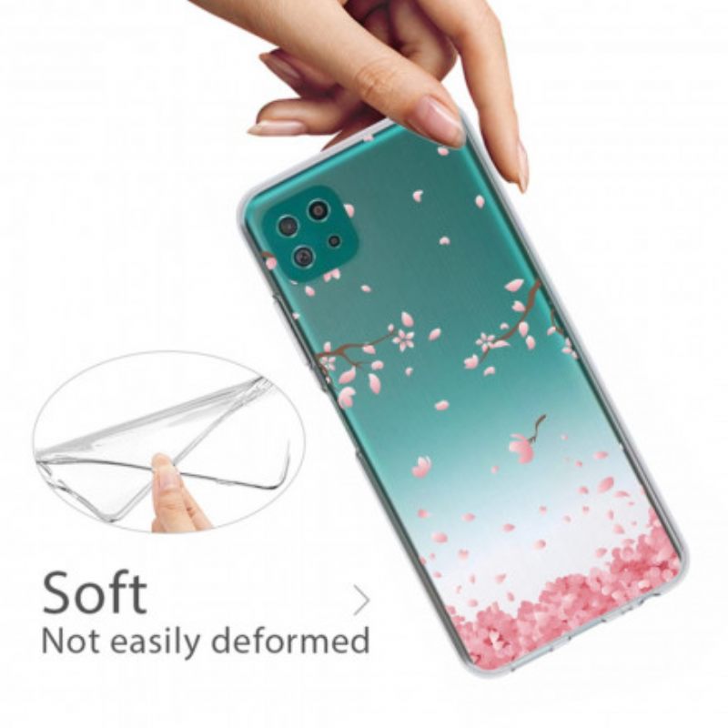 Case Samsung Galaxy A22 5G Kukkivat Oksat