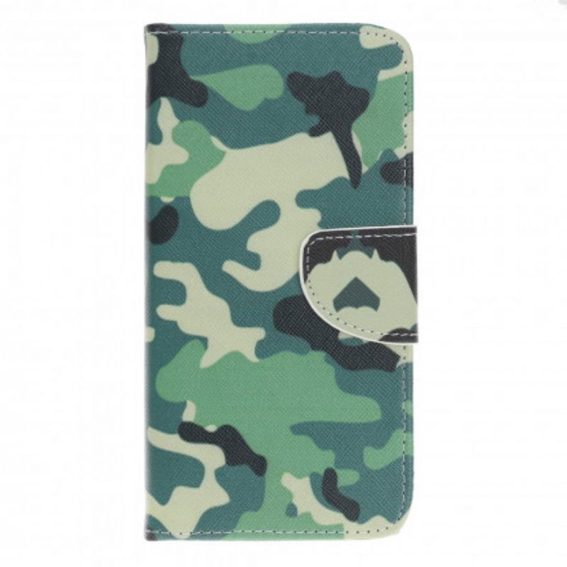 Flip Case Samsung Galaxy A22 5G Military Camouflage