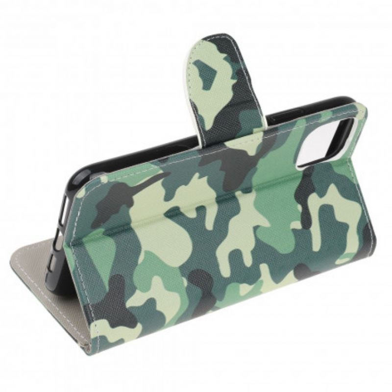 Flip Case Samsung Galaxy A22 5G Military Camouflage