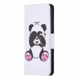 Flip Case Samsung Galaxy A22 5G Panda Hauskaa