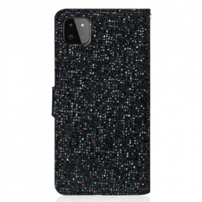 Kotelot Samsung Galaxy A22 5G Glitter S Design