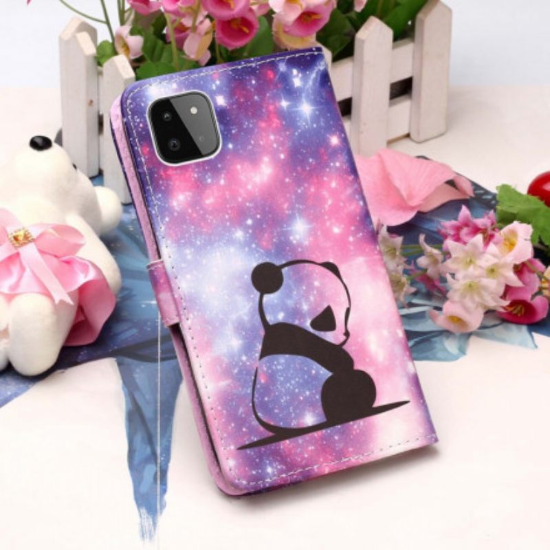 Kotelot Samsung Galaxy A22 5G Panda Galaxy