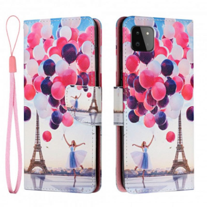 Kotelot Samsung Galaxy A22 5G Parisin Ilmapallot