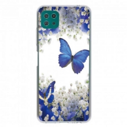 Kuori Samsung Galaxy A22 5G Butterflies Design