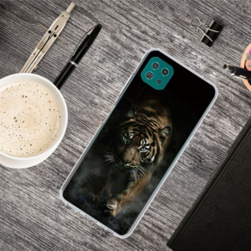 Kuori Samsung Galaxy A22 5G Flexible Tiger