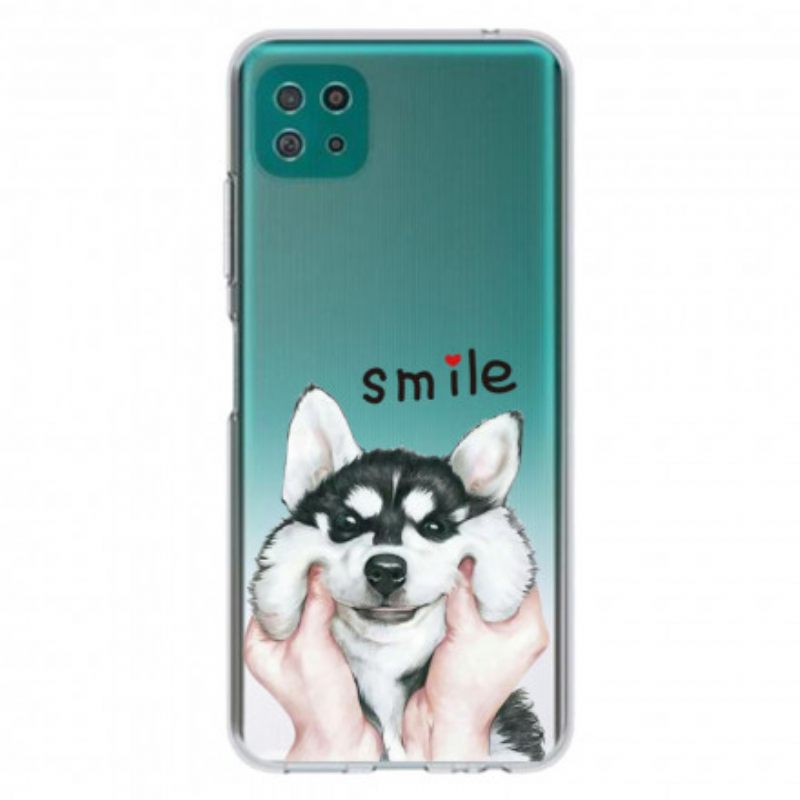 Kuori Samsung Galaxy A22 5G Smile Dog