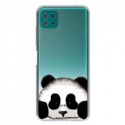 Kuori Samsung Galaxy A22 5G Transparent Panda