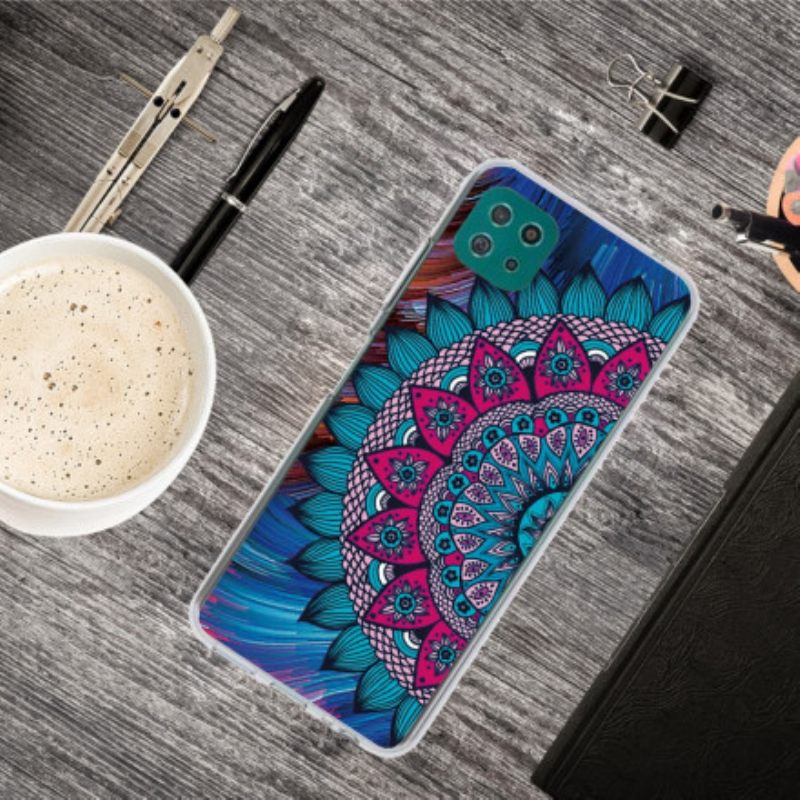 Kuori Samsung Galaxy A22 5G Värikäs Mandala