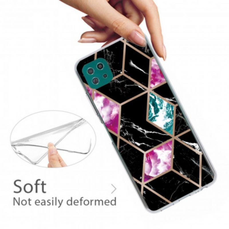 Kuori Samsung Galaxy A22 5G Variable Geometric Marble