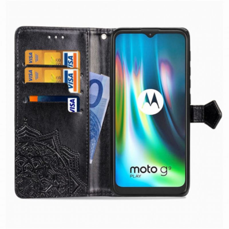 Kotelot Moto G9 Play Mandala Keskiaika