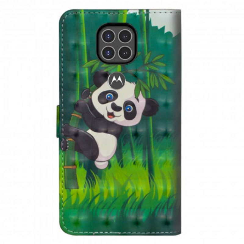 Kotelot Moto G9 Play Panda Ja Bamboo