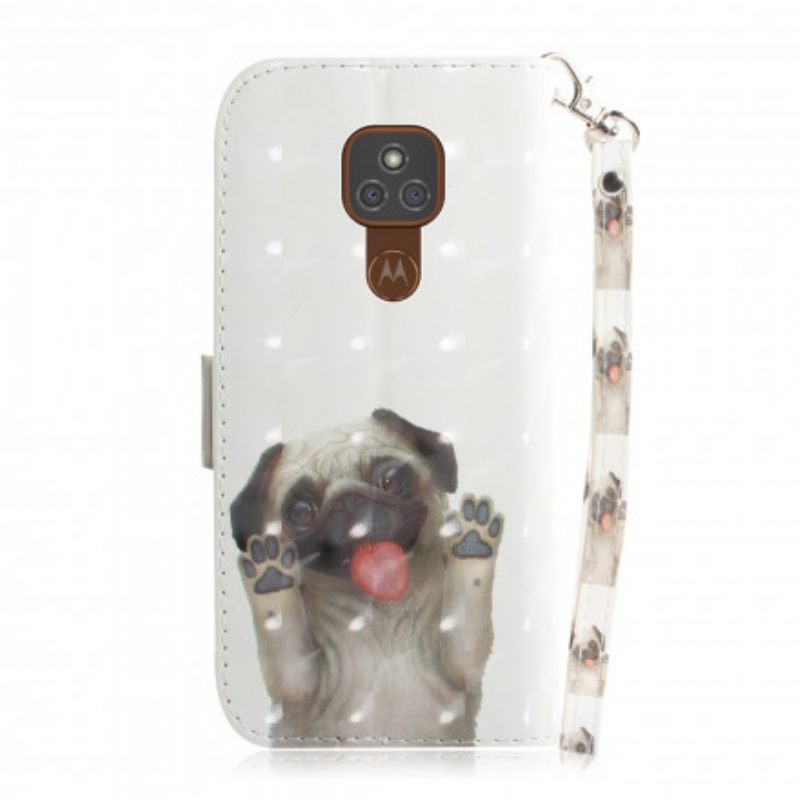 Kotelot Moto G9 Play Suojaketju Kuori Love My Dog In Lanyard