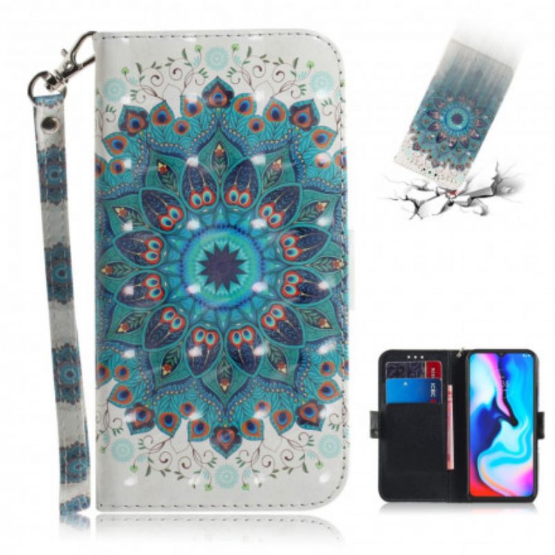 Kotelot Moto G9 Play Suojaketju Kuori Magistral Strappy Mandala