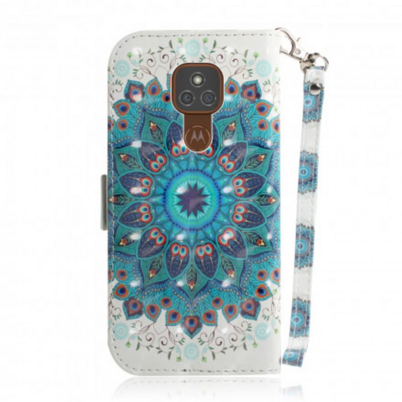 Kotelot Moto G9 Play Suojaketju Kuori Magistral Strappy Mandala