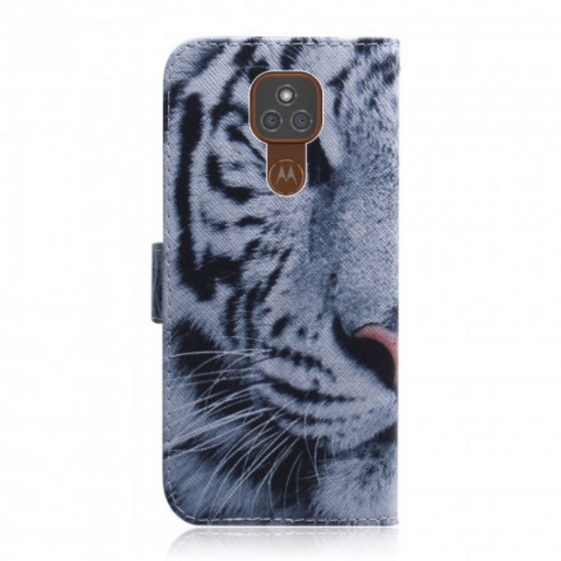 Kotelot Moto G9 Play Tiger Face