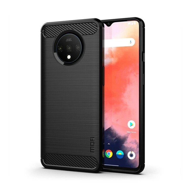 Kuori OnePlus 7T Harjattu Hiilikuitu Mofi