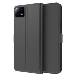 Flip Case Xiaomi 13 Ohut Nahkaefekti