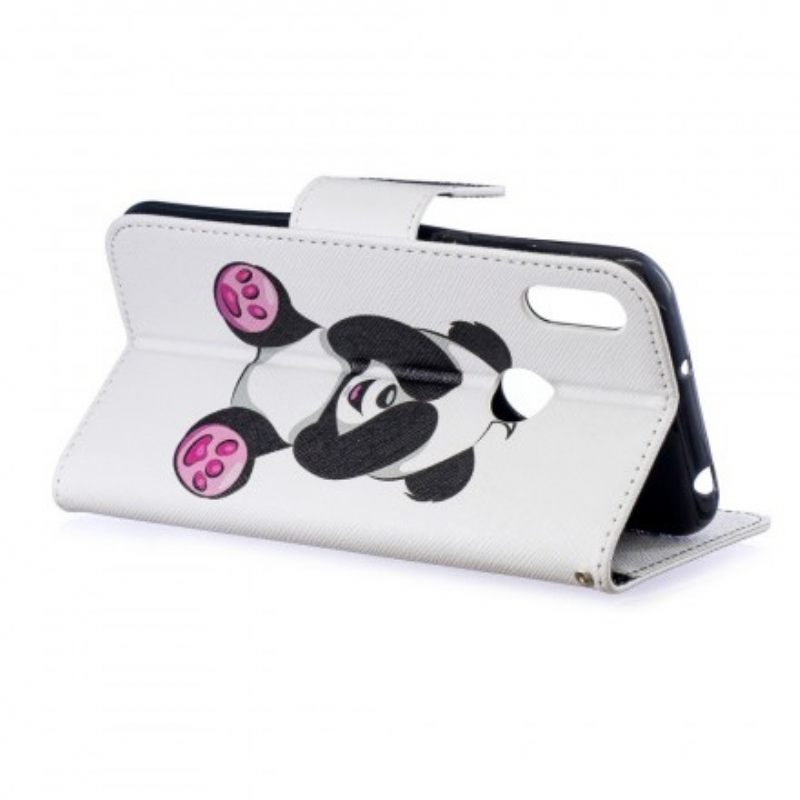 Flip Case Huawei Y6 2019 / Honor 8A Panda Hauskaa