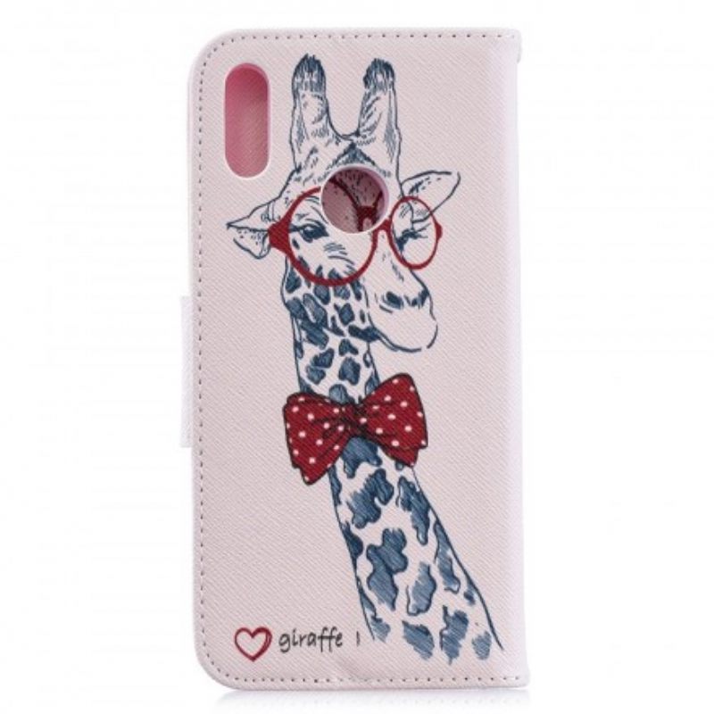 Kotelot Huawei Y6 2019 / Honor 8A Brainy Giraffe