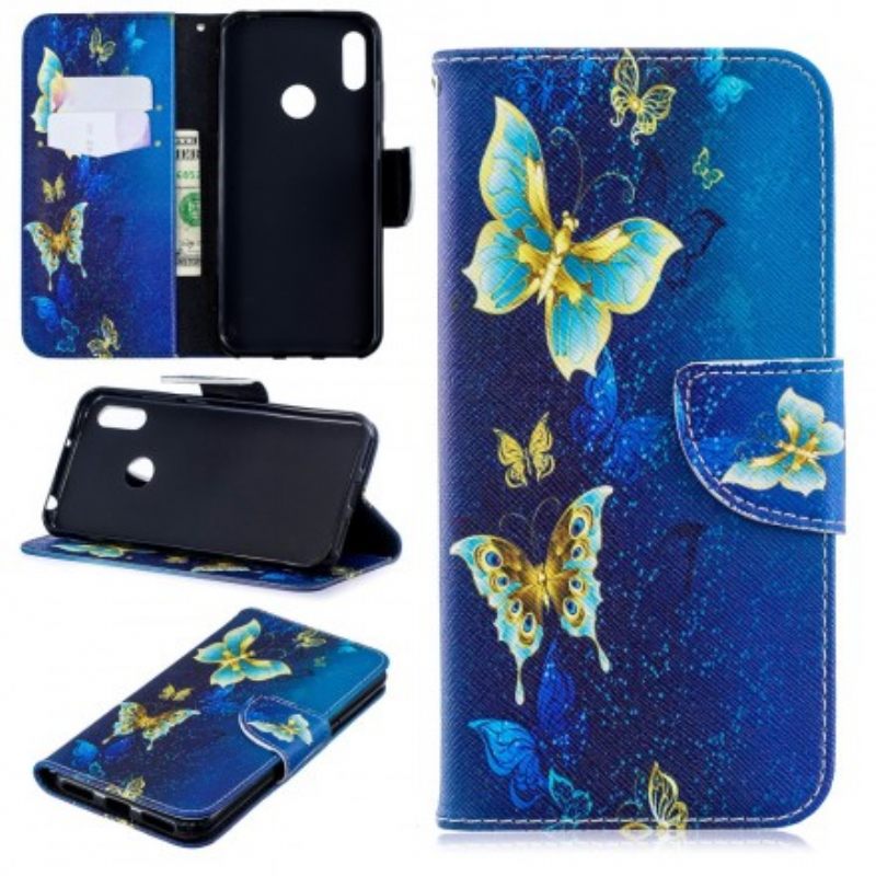 Kotelot Huawei Y6 2019 / Honor 8A Butterflies In The Night