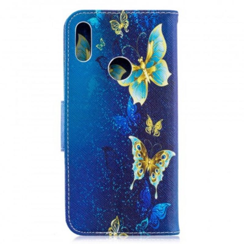 Kotelot Huawei Y6 2019 / Honor 8A Butterflies In The Night